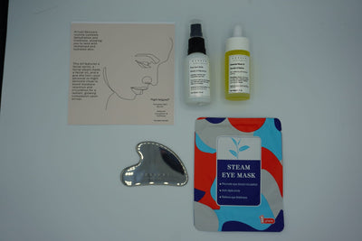 In flight skincare kit