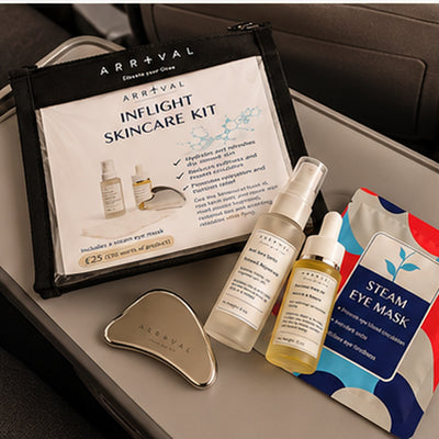 In flight skincare kit