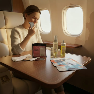 In flight skincare kit