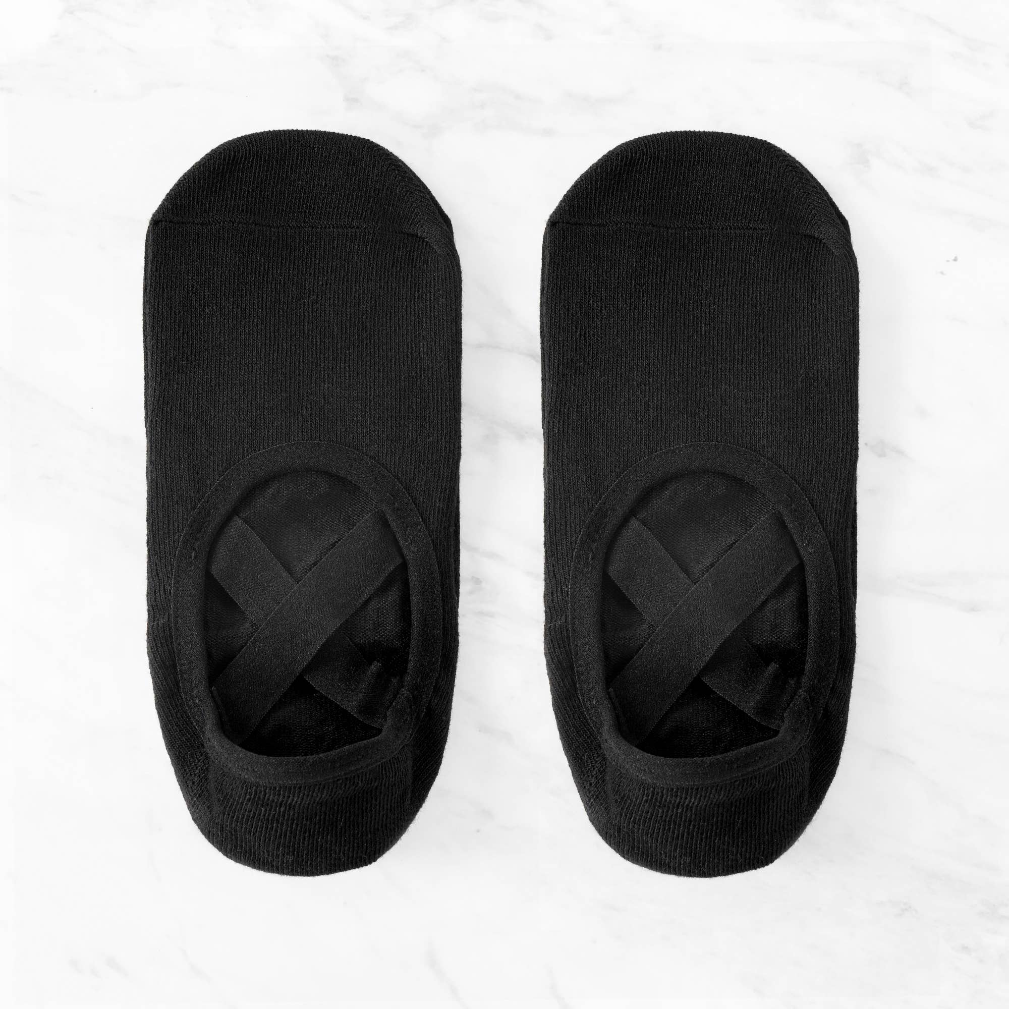 Backless Cross-Strap Gripped Yoga Socks – Non-Slip.