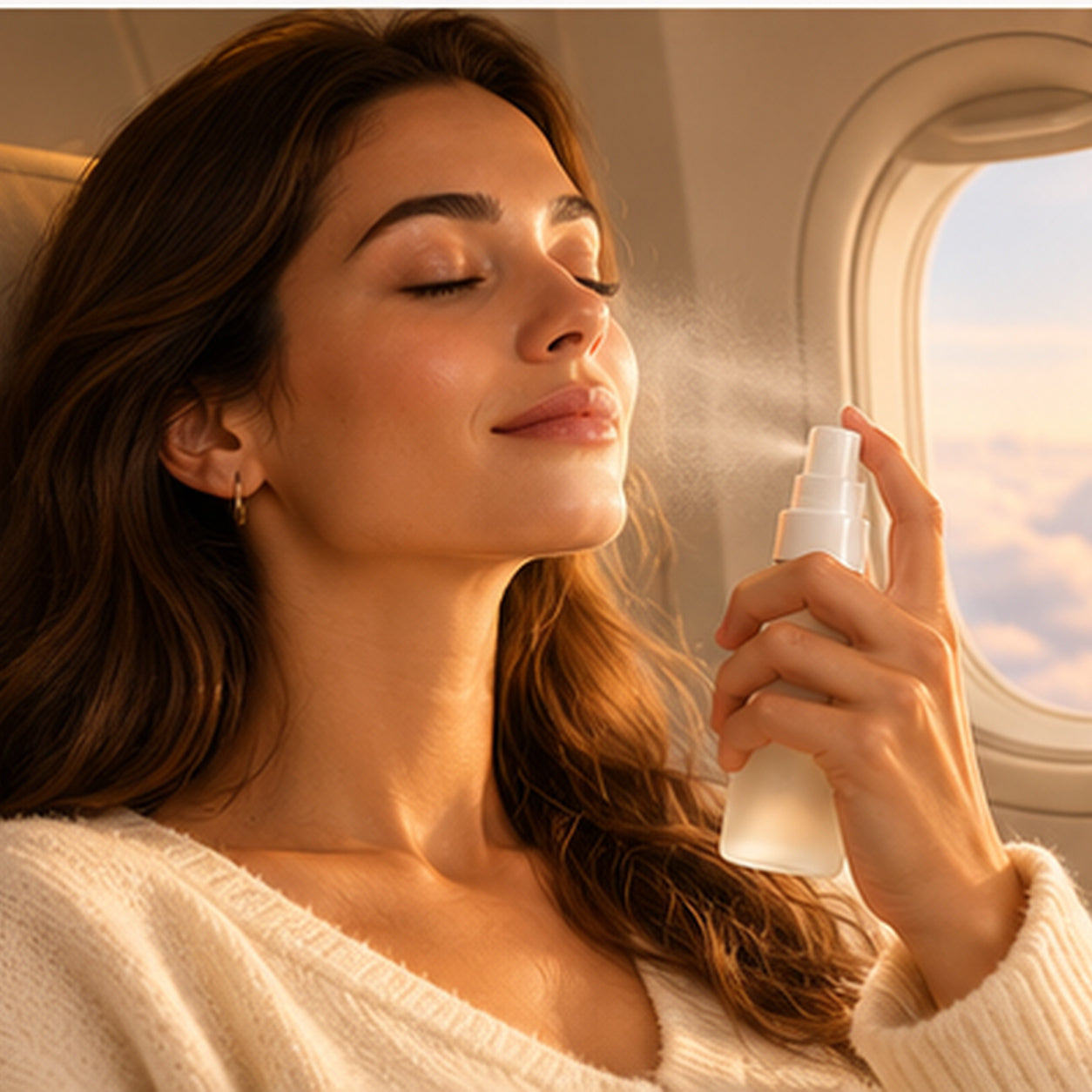 In flight skincare kit