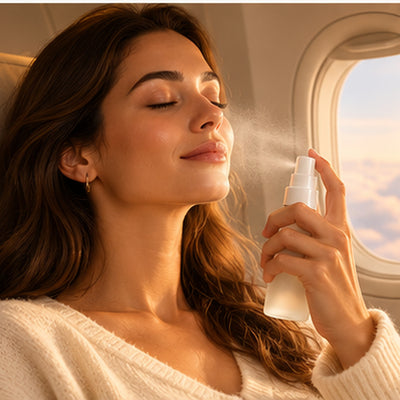 In flight skincare kit