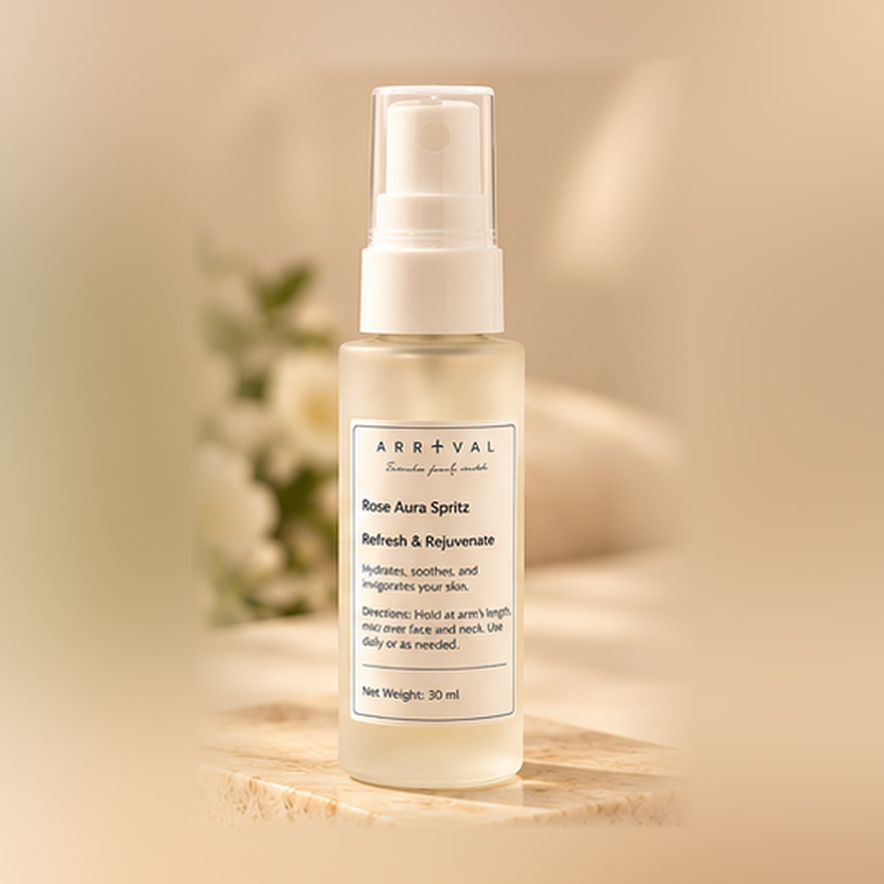 In flight skincare kit