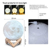 3D Moon Night Lamp and Humidifier