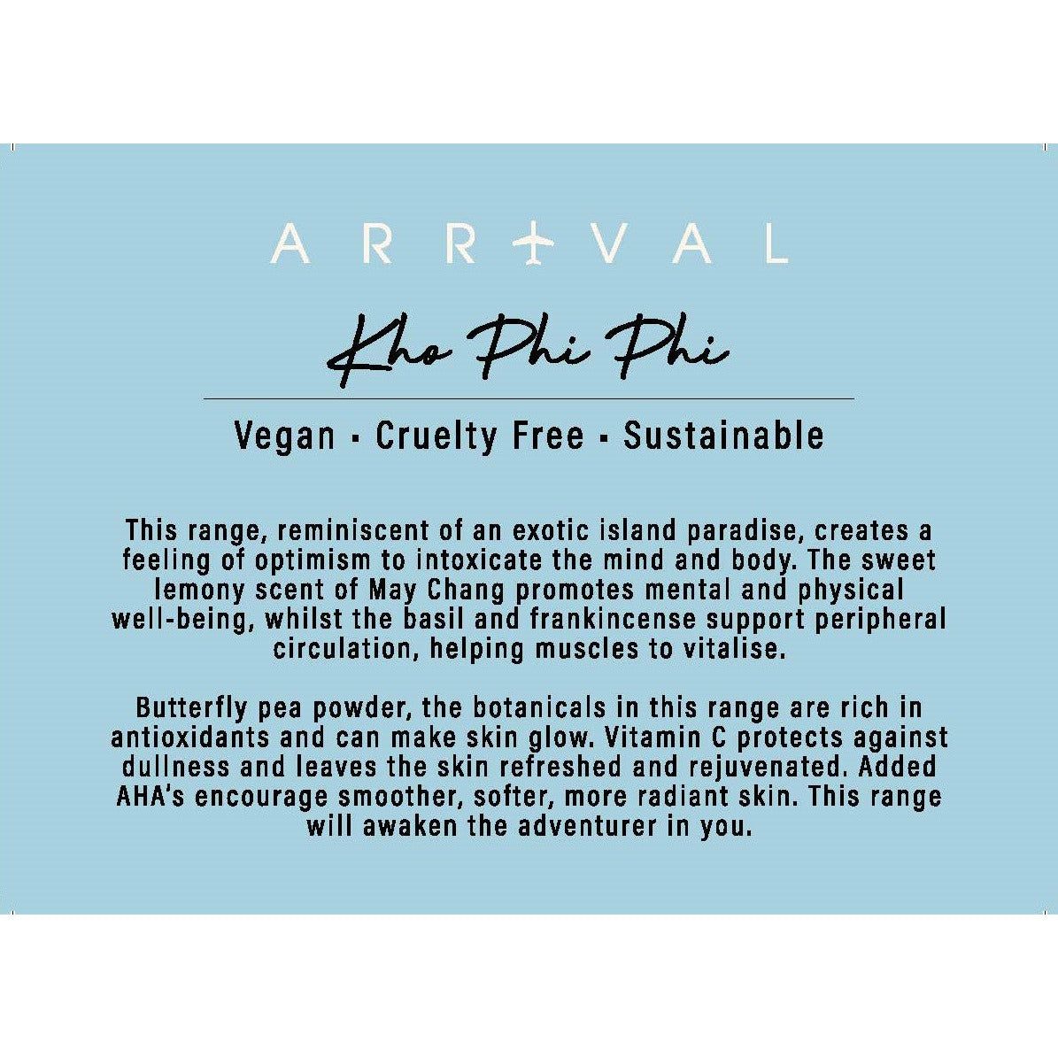 Kho Phi Phi Bath, Body and Massage oil